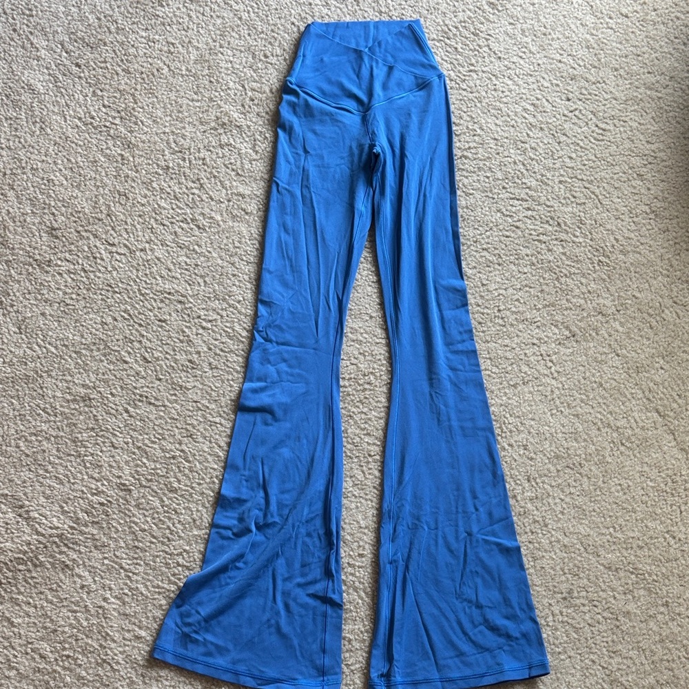 Aerie Blue Flare Leggings